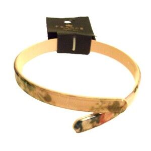 France Luxe Headband Tan Garden Pattern New